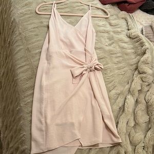 Light pink mini cocktail dress size small